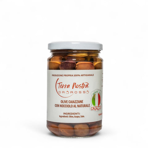 Olive Caiazzane intere al naturale
